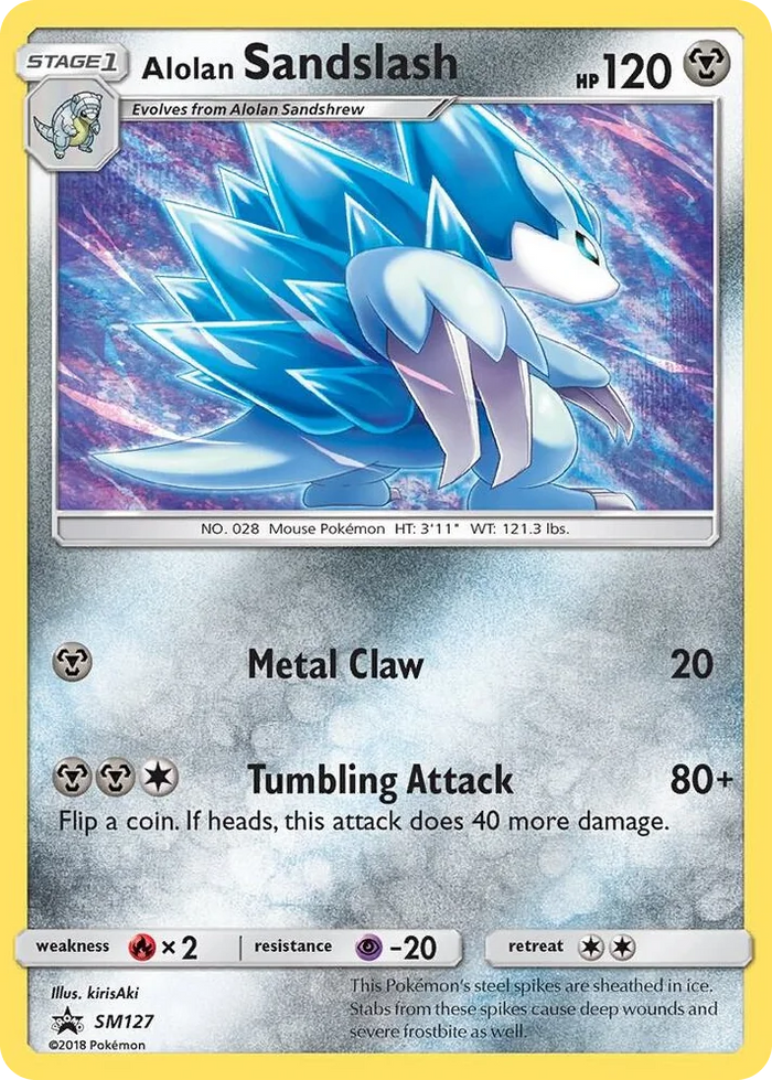SM127 Alolan Sandslash - SM127 Promo SM Promos
