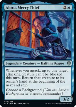 0055 Alora, Merry Thief U Commander Legends: Battle for Baldur's Gate