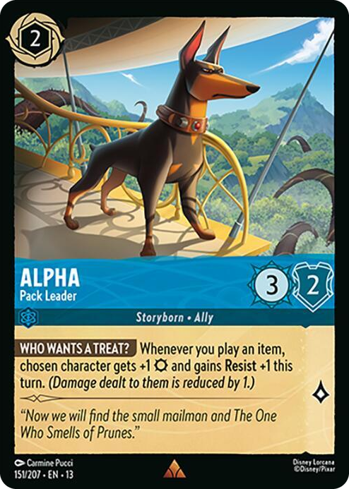 0151 Alpha - Pack Leader Rare Attack of the Vine!