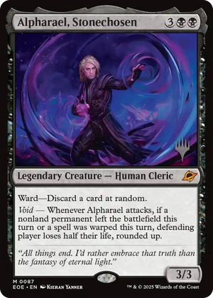 0087 Alpharael, Stonechosen M Promo Pack: Edge of Eternities