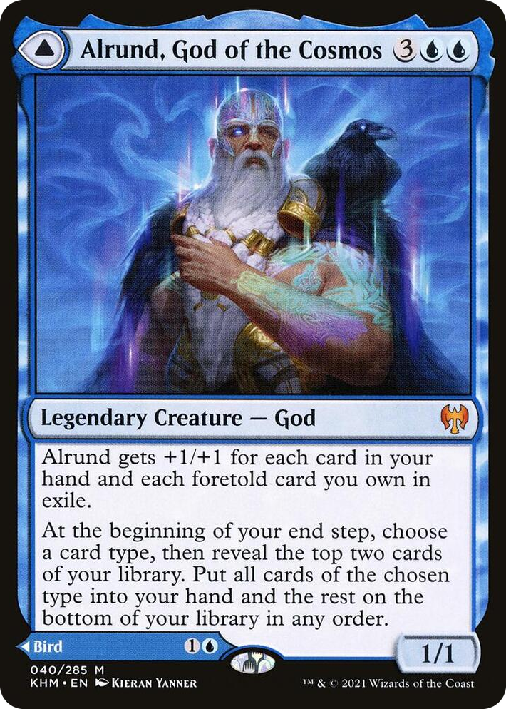 0040 Alrund, God of the Cosmos M Kaldheim