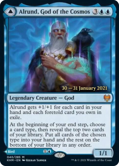 0040 Alrund, God of the Cosmos M Prerelease Cards