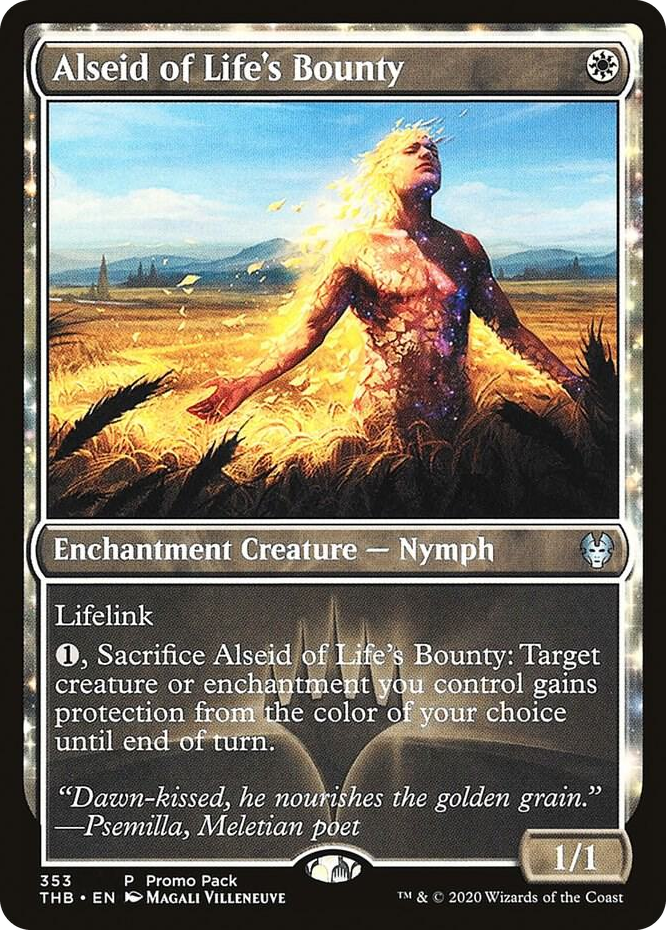 0353 Alseid of Life's Bounty P Promo Pack: Theros Beyond Death
