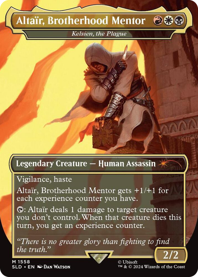 1558 Altair, Brotherhood Mentor - Kelsien, the Plague M Secret Lair Drop Series