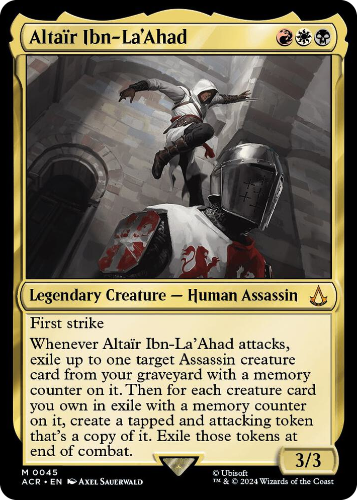 0045 Altair Ibn-La'Ahad M Universes Beyond: Assassin's Creed