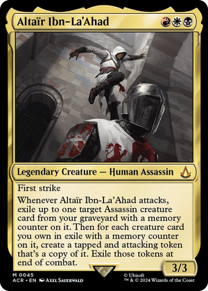 0045 Altair Ibn-La'Ahad M Universes Beyond: Assassin's Creed