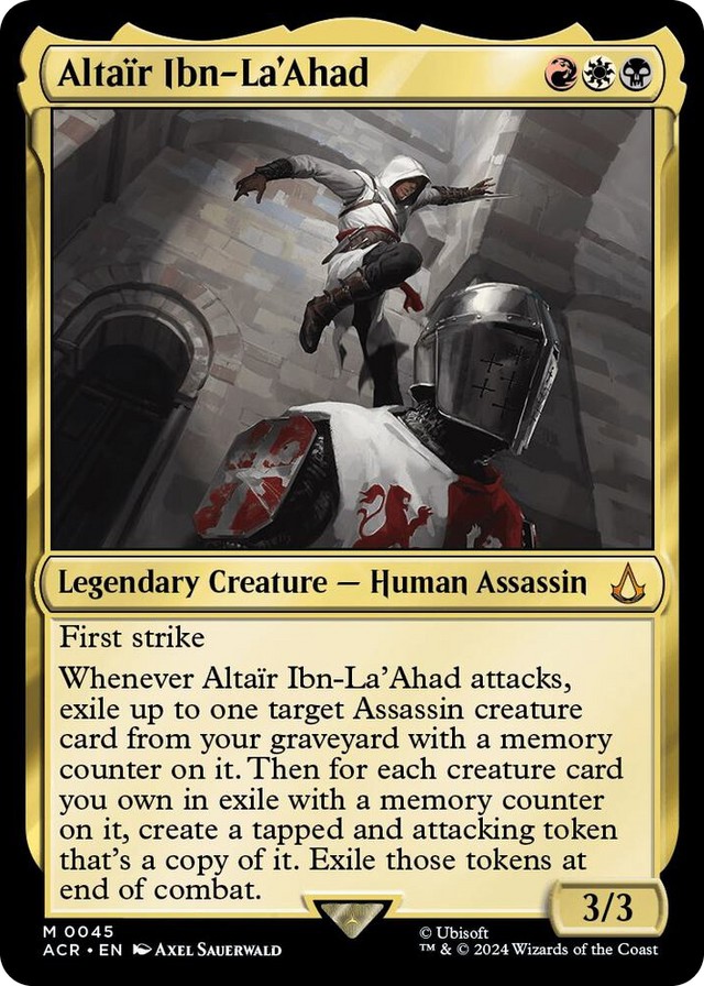 0045 Altair Ibn-La'Ahad M Universes Beyond: Assassin's Creed
