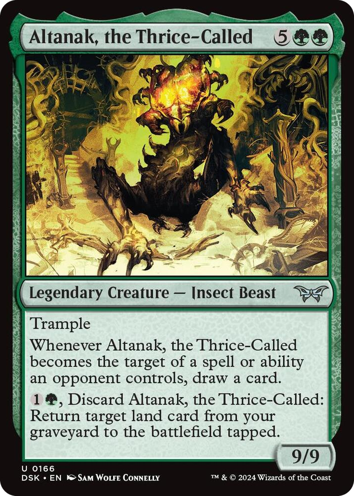 0166 Altanak, the Thrice-Called U Duskmourn: House of Horror
