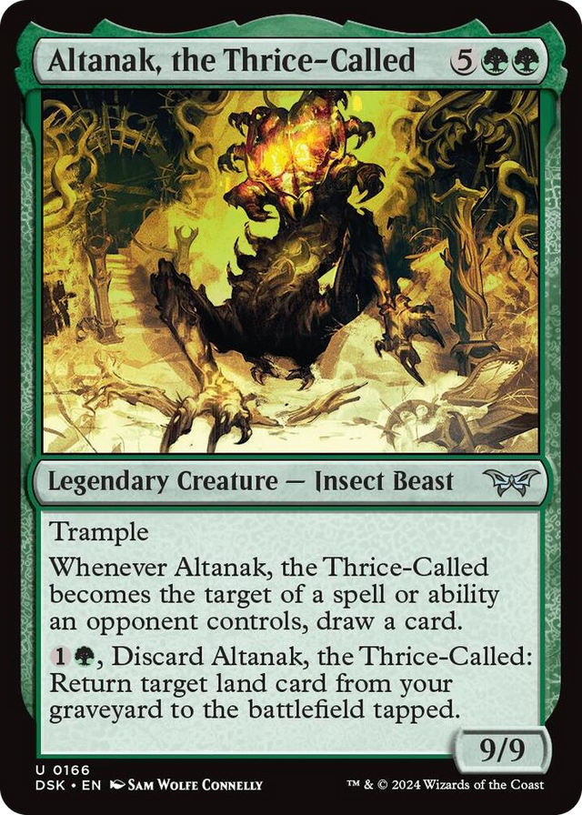 0166 Altanak, the Thrice-Called U Duskmourn: House of Horror
