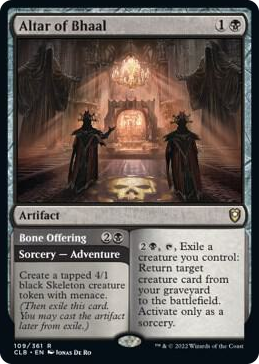 0109 Altar of Bhaal R Commander Legends: Battle for Baldur's Gate