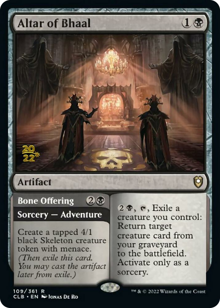 Altar of Bhaal #109 R - Prerelease Cards Pokemon card
