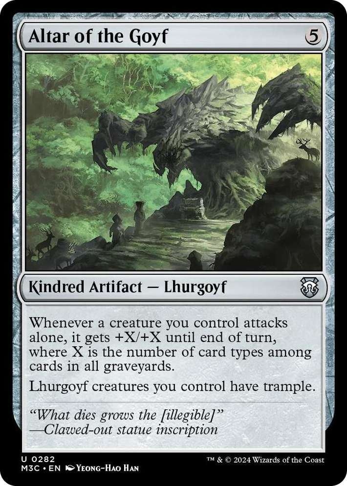 0282 Altar of the Goyf U Commander: Modern Horizons 3