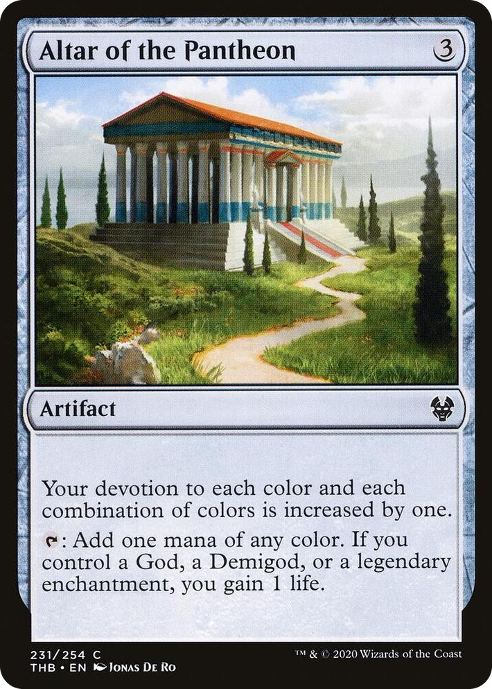 0231 Altar of the Pantheon C Theros Beyond Death