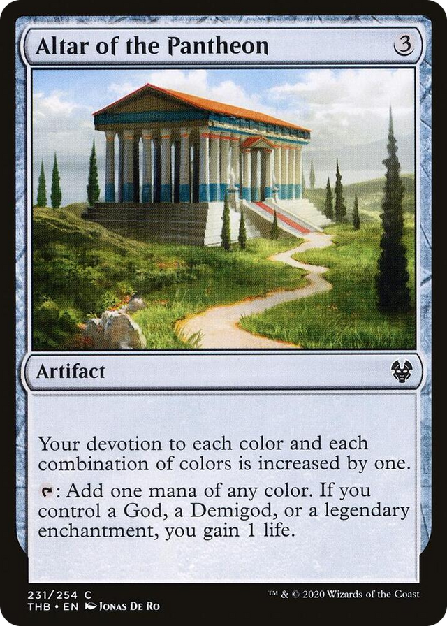 0231 Altar of the Pantheon C Theros Beyond Death