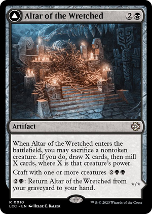 0010 Altar of the Wretched R Commander: The Lost Caverns of Ixalan