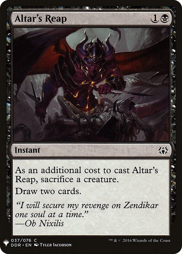 0037 Altar's Reap C The List Reprints