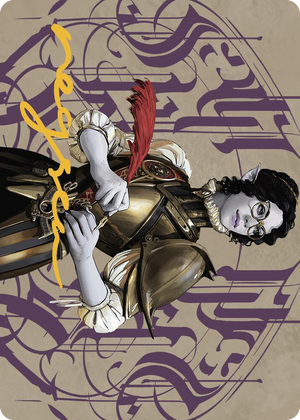 0048 Amalia Benavides Aguirre Art Card (48/81) (Gold-Stamped Signature) S Art Series: The Lost Caverns of Ixalan