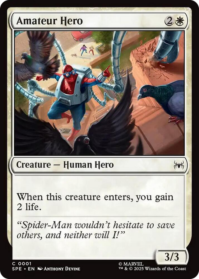 0001 Amateur Hero C Marvel's Spider-Man: Eternal-Legal