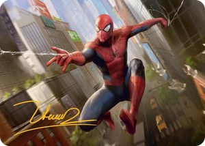 0024 Amazing Spider-Man Art Card (24/54) (Gold-Stamped Signature) S Art Series: Marvel's Spider-Man