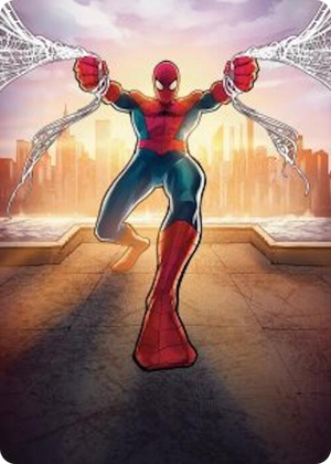 0036 Amazing Spider-Man Art Card (36/54) S Art Series: Marvel's Spider-Man
