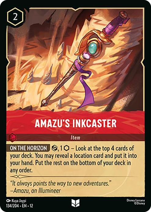 0134 Amazu's Inkcaster Uncommon Wilds Unknown