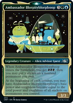 0254 Ambassador Blorpityblorpboop (Showcase) U Unfinity
