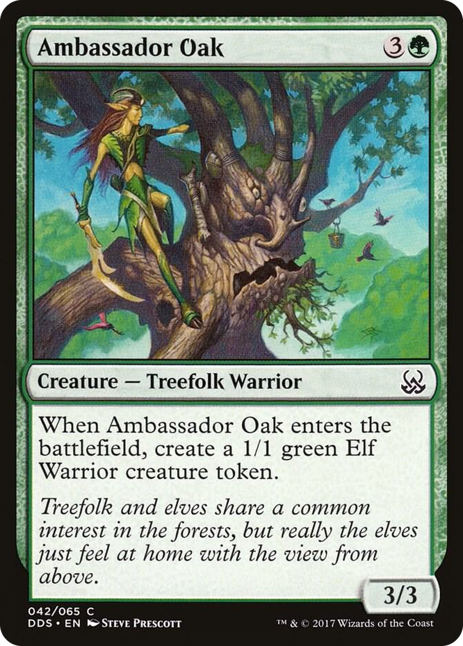 Ambassador Oak #42 C - Duel Decks: Mind vs. Might Pokemon card