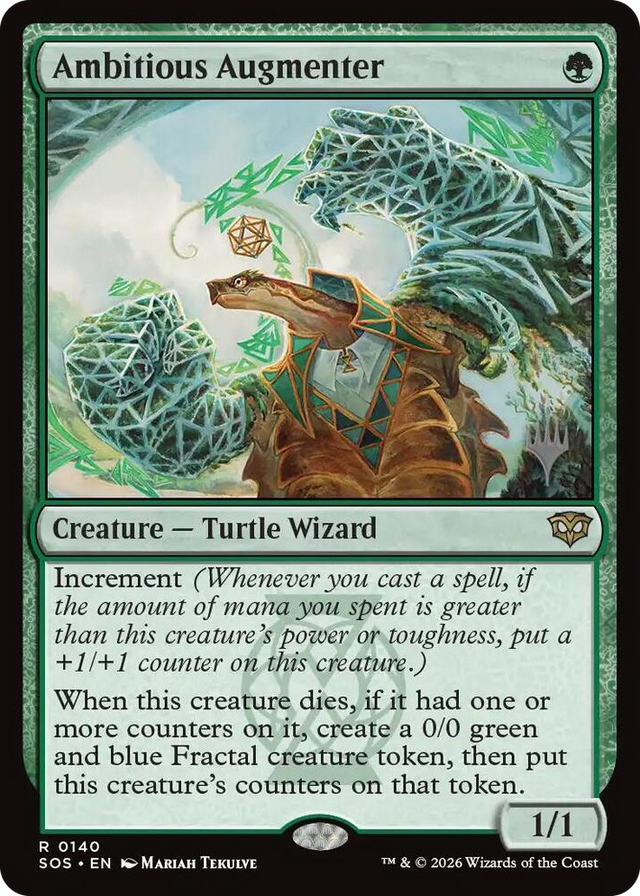 0140 Ambitious Augmenter R Promo Pack: Secrets of Strixhaven