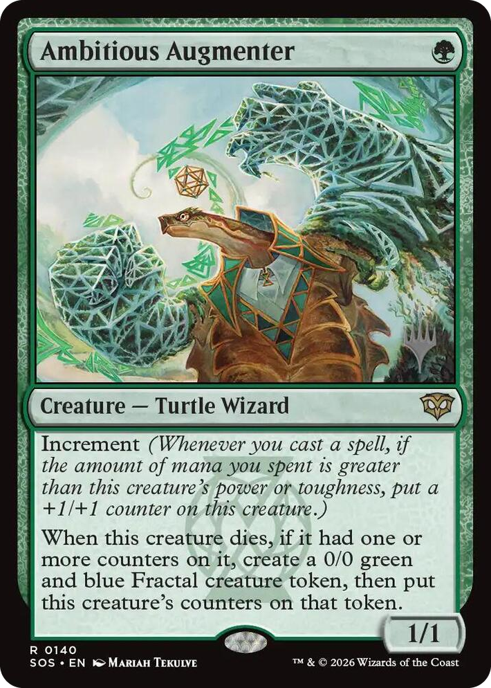 0140 Ambitious Augmenter R Promo Pack: Secrets of Strixhaven