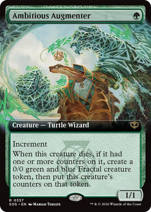 0337 Ambitious Augmenter (Extended Art) R Secrets of Strixhaven