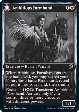 0002 Ambitious Farmhand U Innistrad: Double Feature