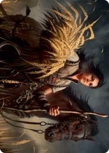 0011 Ambitious Farmhand Art Card S Art Series: Innistrad: Midnight Hunt
