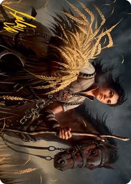 0011 Ambitious Farmhand Art Card (Gold-Stamped Signature) S Art Series: Innistrad: Midnight Hunt