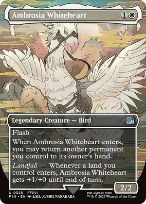 0325 Ambrosia Whiteheart (Borderless) U FINAL FANTASY