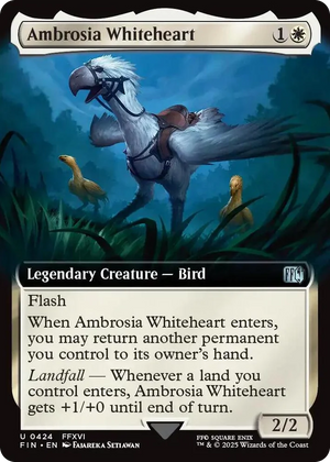 0424 Ambrosia Whiteheart (Extended Art) U FINAL FANTASY