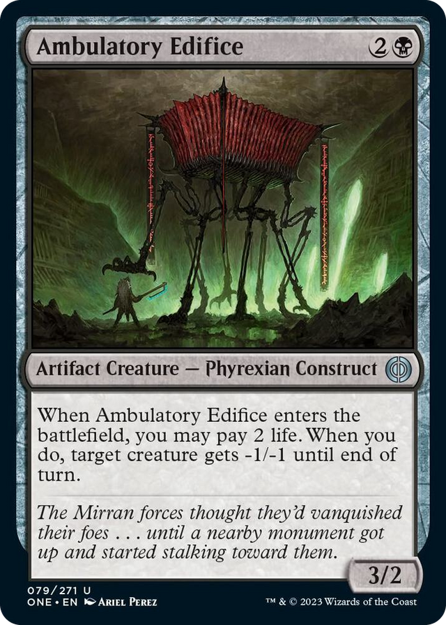 0079 Ambulatory Edifice U Phyrexia: All Will Be One