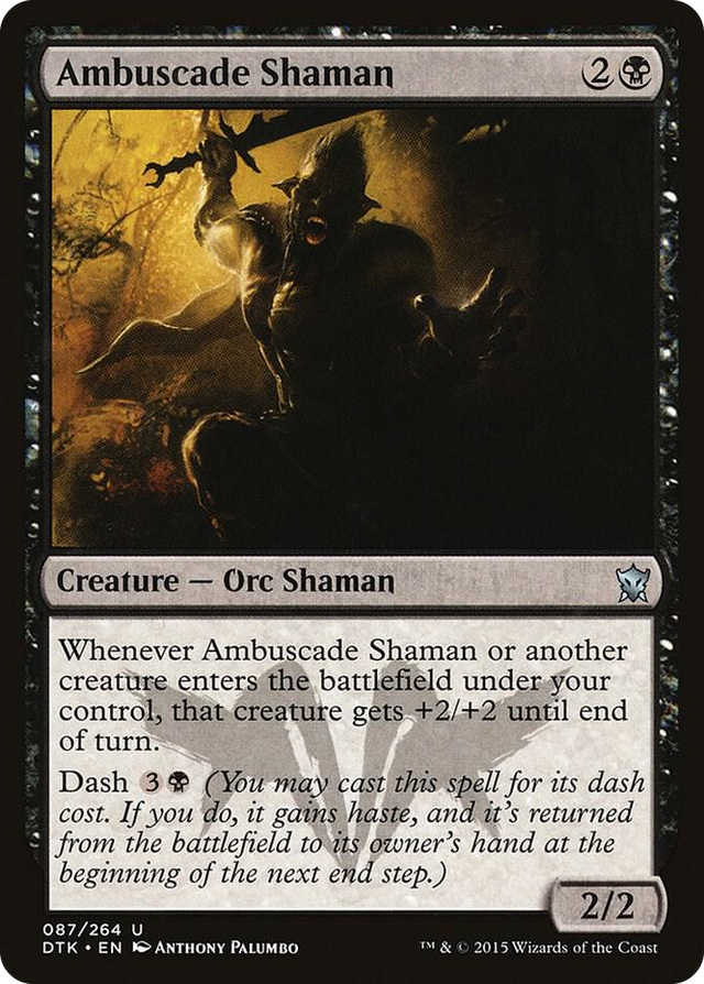 0087 Ambuscade Shaman U Dragons of Tarkir
