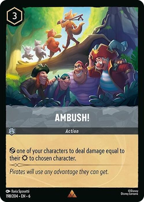 0198 Ambush! Rare Azurite Sea