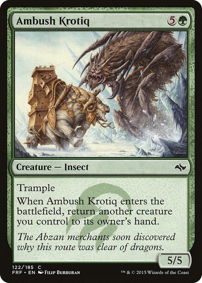 0122 Ambush Krotiq C Fate Reforged