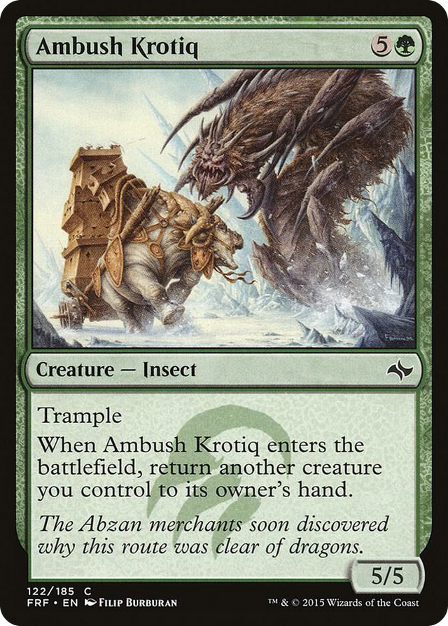 0122 Ambush Krotiq C Fate Reforged