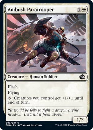 0003 Ambush Paratrooper C The Brothers' War