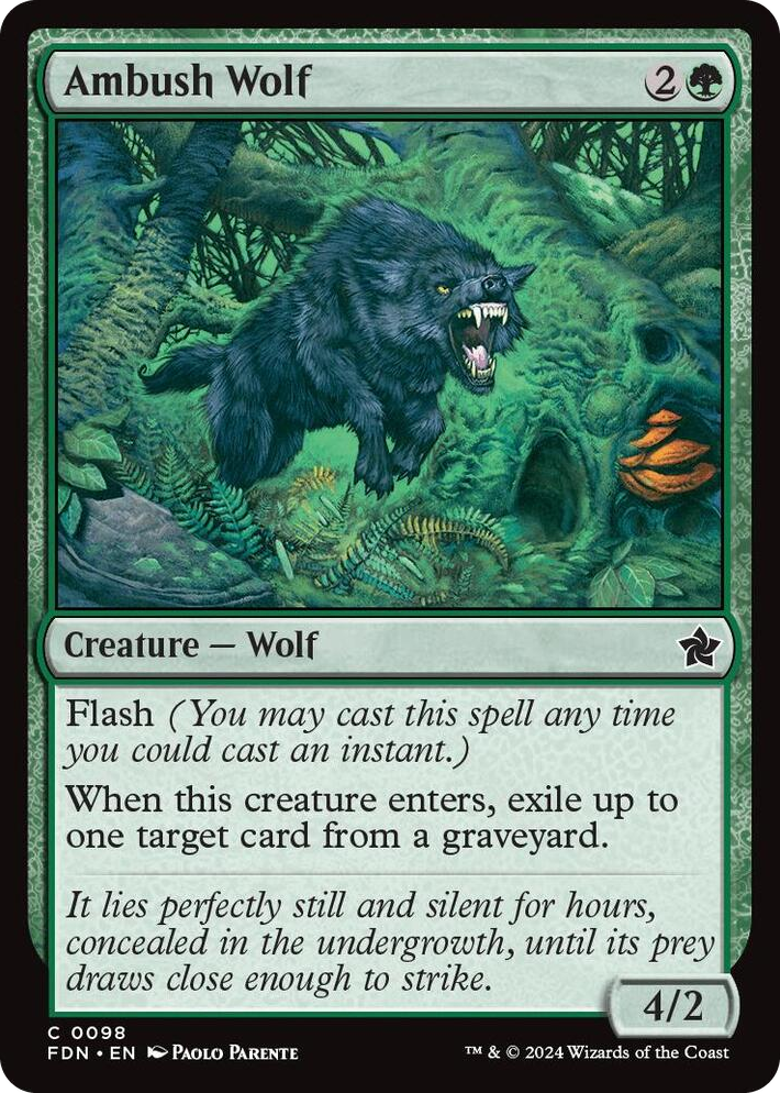 0098 Ambush Wolf C Foundations