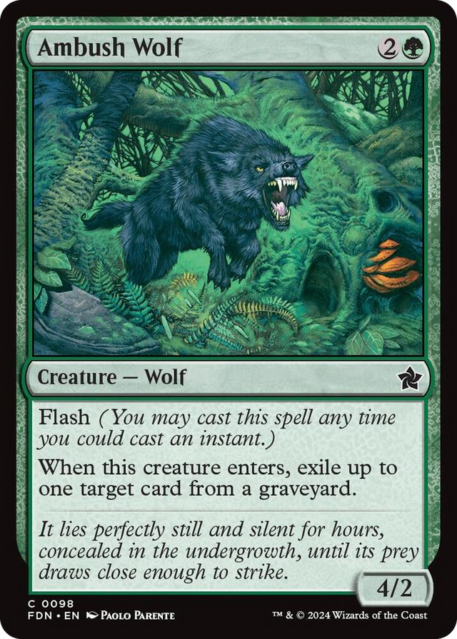 0098 Ambush Wolf C Foundations