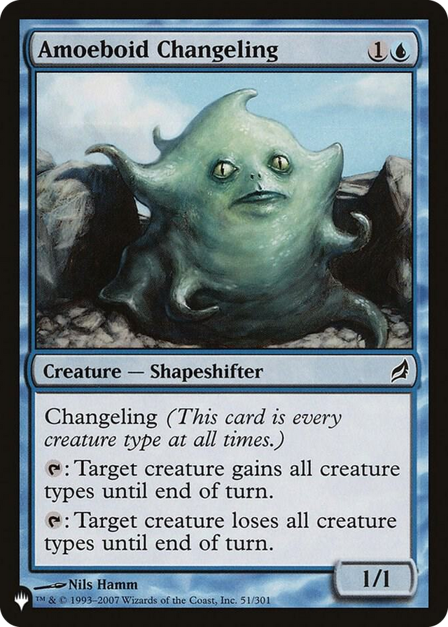 0051 Amoeboid Changeling (LRW) C The List Reprints