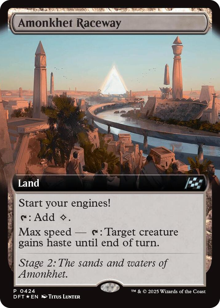 0424 Amonkhet Raceway (Extended Art) P Aetherdrift