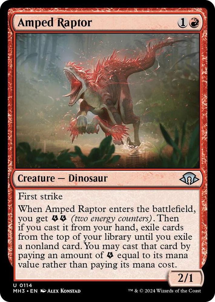 0114 Amped Raptor U Modern Horizons 3