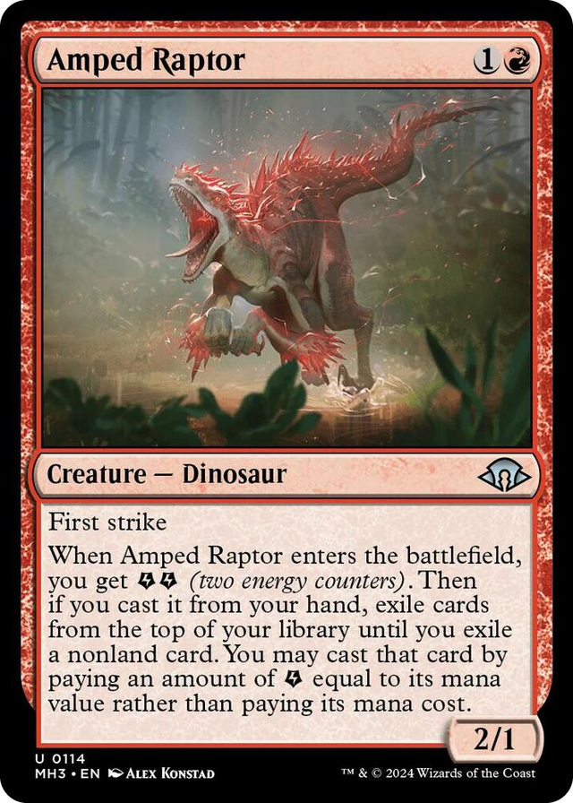 0114 Amped Raptor U Modern Horizons 3