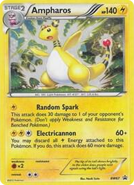 BW067 Ampharos - BW67 Promo Black and White Promos