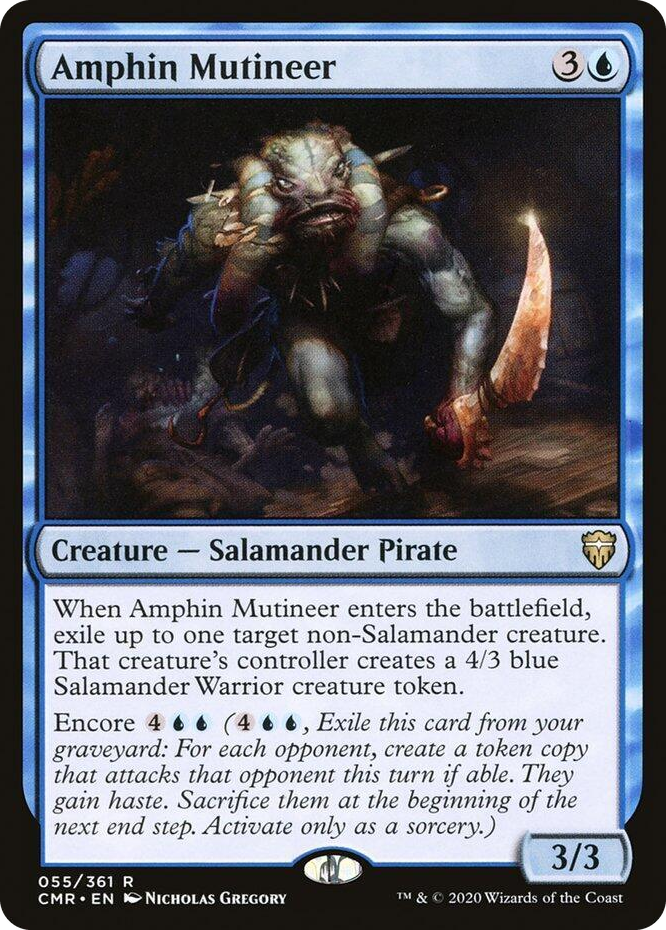 0055 Amphin Mutineer R Commander Legends