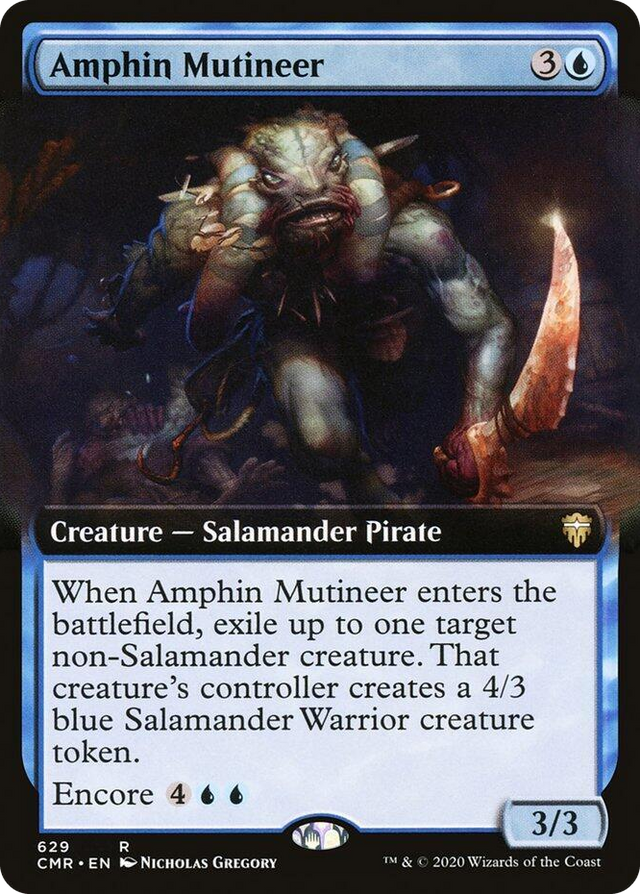 0629 Amphin Mutineer (Extended Art) R Commander Legends